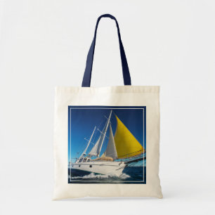 Bolso De Tela Navegación del océano en un yate