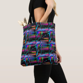 Bolso De Tela Navegación psicodélica...