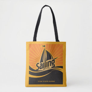 Bolso De Tela Navegación Sun y mar
