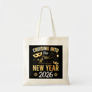 Bolso De Tela Navegando hacia el Año Nuevo 2026