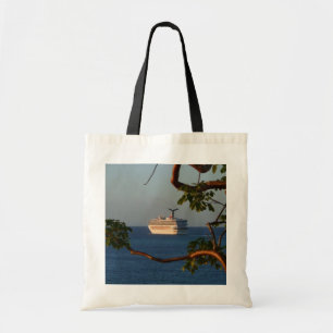 Bolso De Tela Navegar en las vacaciones de crucero Sunset I