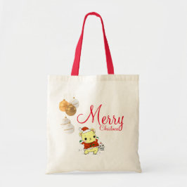 Bolso De Tela Navidad
