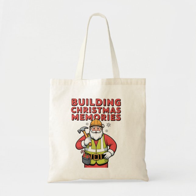 Bolso De Tela Navidad 2026,  (Frente)
