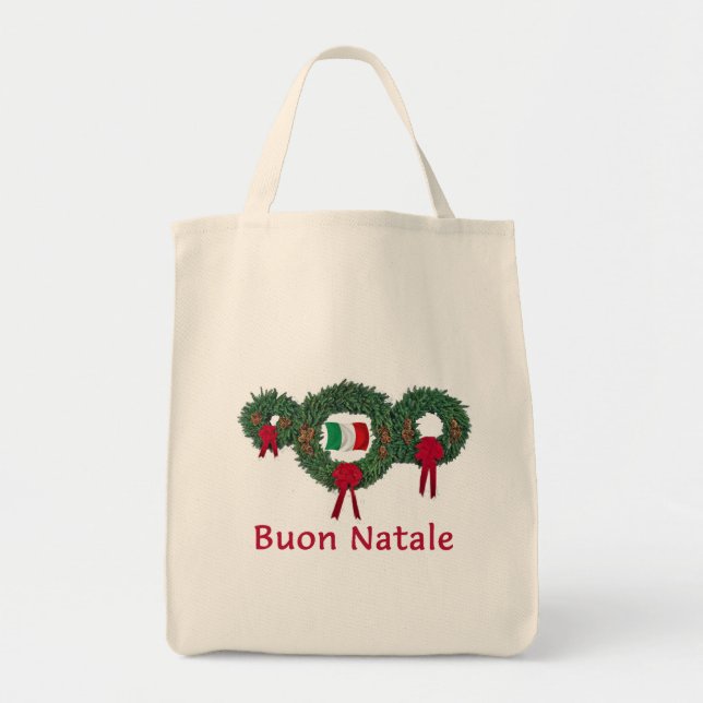 Bolso De Tela Navidad 2 de Italia (Frente)