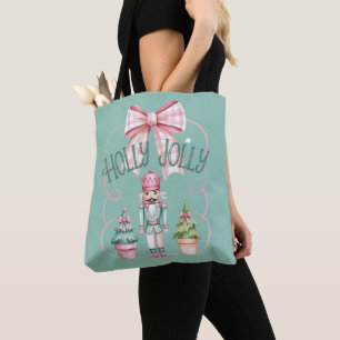 Bolso De Tela Navidad Alegre Cracker de Nochebuena Coqueta Elega