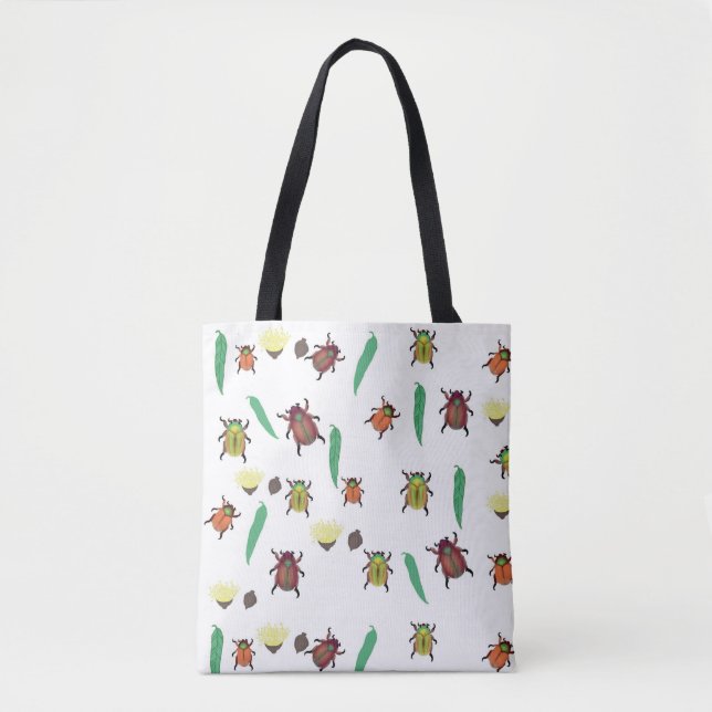Bolso De Tela Navidad beatles (Anverso)