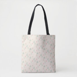 Bolso De Tela Navidad Chic