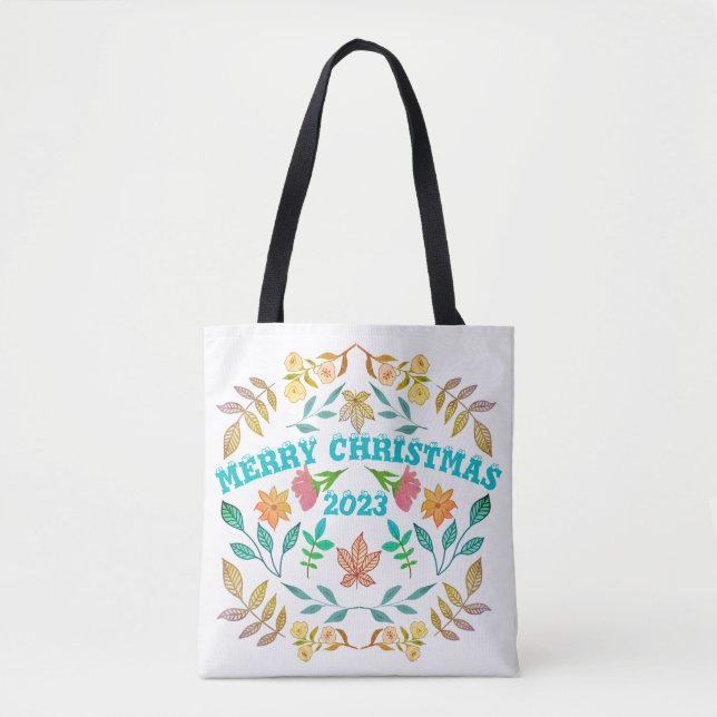 BOLSO DE TELA NAVIDAD DE FERIA PERSONALIZADA 20XX (Anverso)