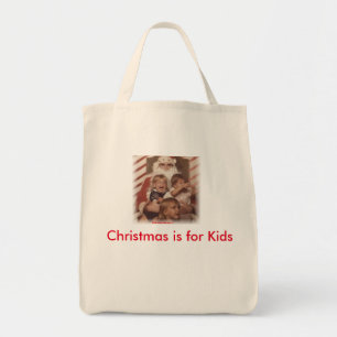 Bolso De Tela Navidad de gimoteo del amor de los niños