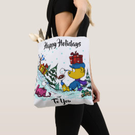 Bolso De Tela Navidad Feral 