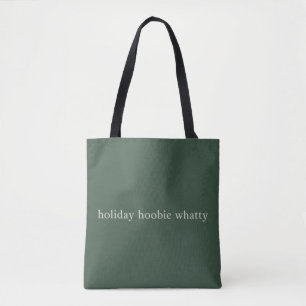 Bolso De Tela Navidad Hoobie Whatty Navidad Divertida Película N