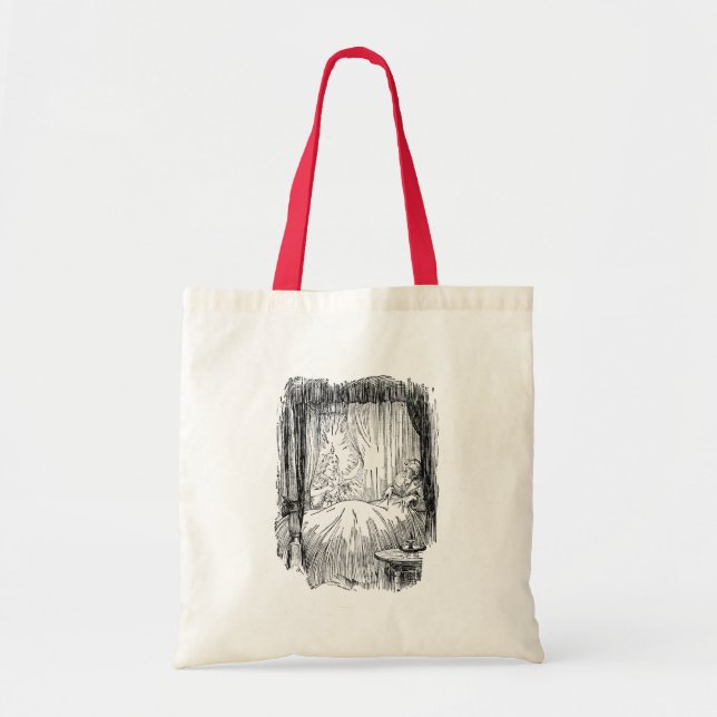 Bolso De Tela Navidad más allá (Frente)