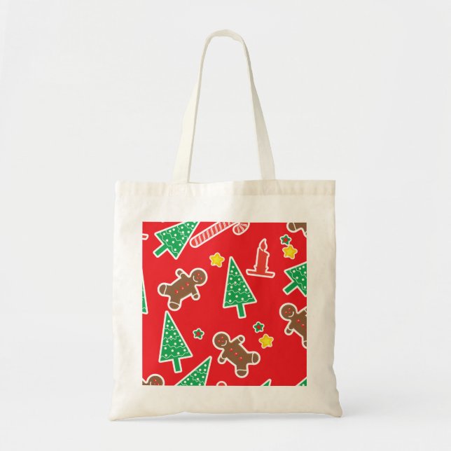 Bolso De Tela Navidad perfecto (Frente)