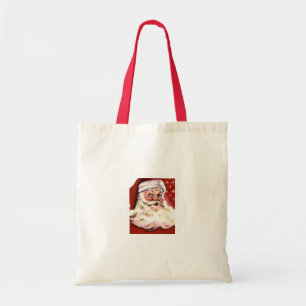 Bolso De Tela Navidad Santa Alegría Feliz Paz Temporadas Alegre