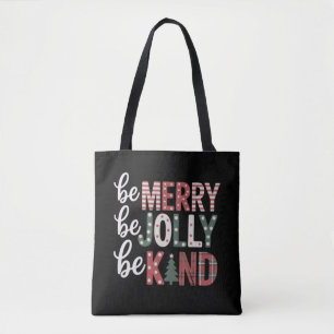 Bolso De Tela Navidad Sé Amable Profesor Feliz Navidad Árbol Ale