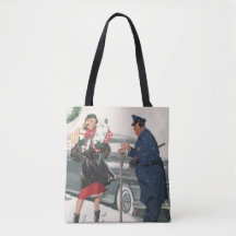 Navidad Vintage, Compras Regalos Policía