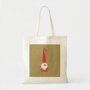Bolso De Tela Navidad Vintage, Gnomo adorable de Santa Claus en