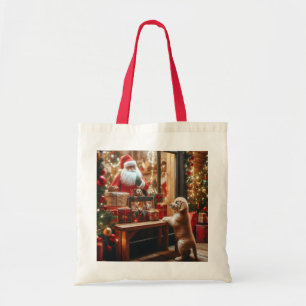 Bolso De Tela Navidad y Deseos