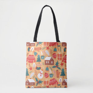Bolso De Tela Navidades