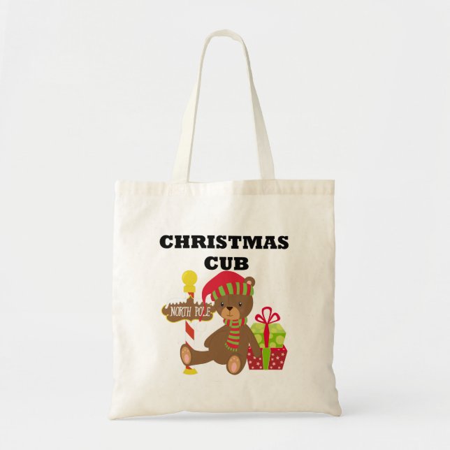 Bolso De Tela Navidades (Frente)
