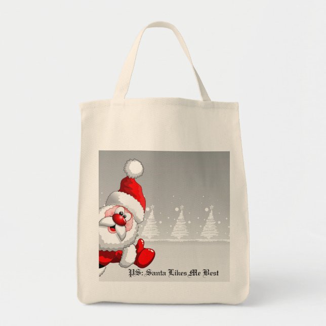 Bolso De Tela Navidades (Frente)