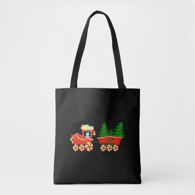 Bolso De Tela Navidades (Anverso)