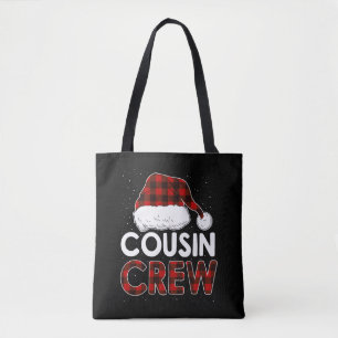 Bolso De Tela Navidades 2021 Tripulación de Primos