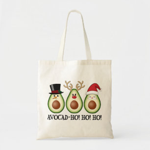 Bolso De Tela Navidades Aguacate Frosty, Rudolph y Santa
