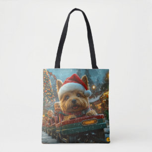 Bolso De Tela Navidades australianos de montaña rusa de perros