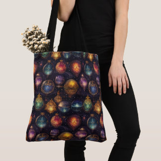 Bolso De Tela Navidades Baubles Tote Bag