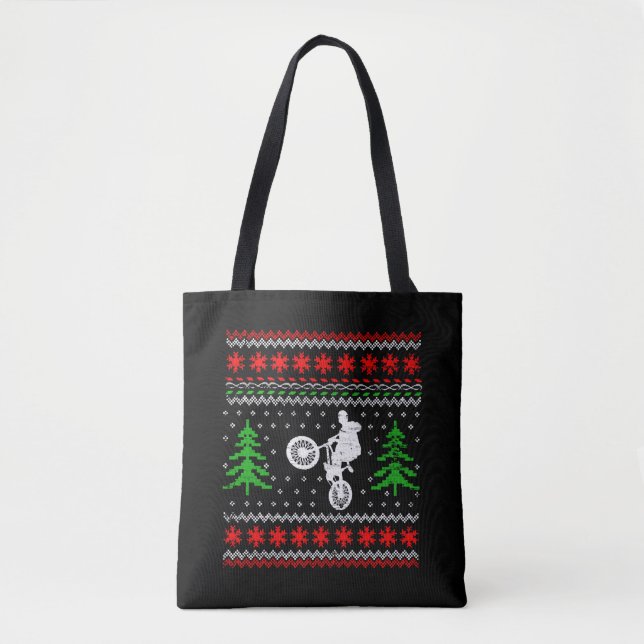 Bolso De Tela Navidades BMX (Anverso)