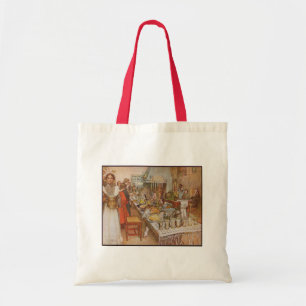 Bolso De Tela Navidades Carl Larsson Eve Vintage