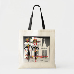 Bolso De Tela Navidades Carols Joy Bag