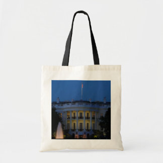 Bolso De Tela Navidades Casa Blanca de noche en Washington DC