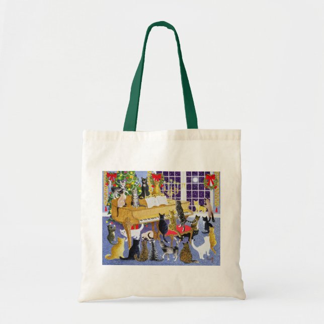 Bolso De Tela Navidades Chorus (Frente)