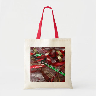 Bolso De Tela Navidades Cinta de opciones Verde Rojo y Fiesta de