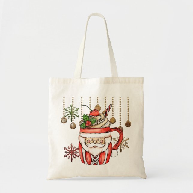 Bolso De Tela Navidades cómodos Tote Bag (Frente)