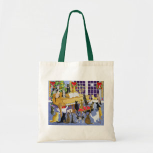 Bolso De Tela Navidades Coro