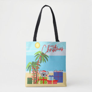 Bolso De Tela Navidades de Australia