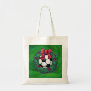 Bolso De Tela Navidades de baloncesto de fútbol