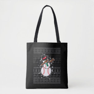 Bolso De Tela Navidades de béisbol