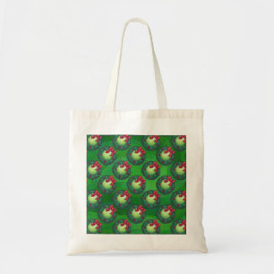 Bolso De Tela Navidades de bolas de tenis presentan un patrón de
