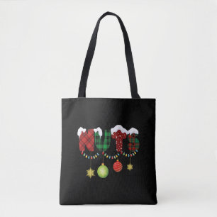 Bolso De Tela Navidades de castañas nueces Parejas coincidentes
