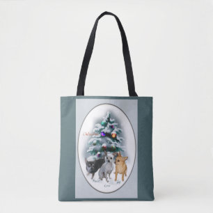 Bolso De Tela Navidades de Chihuahua