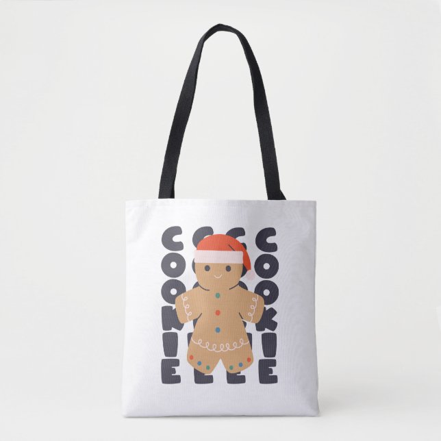 Bolso De Tela Navidades de Cocina de Gingerbread (Anverso)