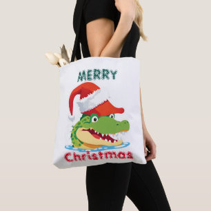 Bolso De Tela Navidades de cocodrilos cocodrilos cocodrilos coco