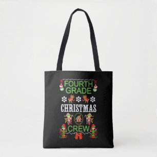 Bolso De Tela Navidades de cuarto grado de docente navidades C