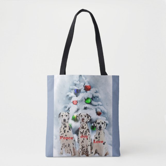 Bolso De Tela Navidades de Dalmacia (Anverso)