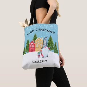 Bolso De Tela Navidades de Gnome singulares