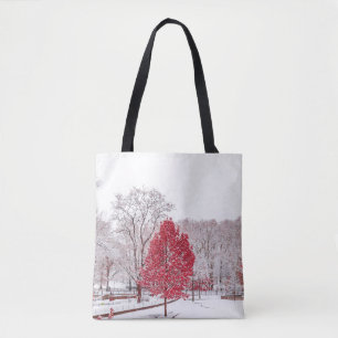 Bolso De Tela navidades de invierno 89